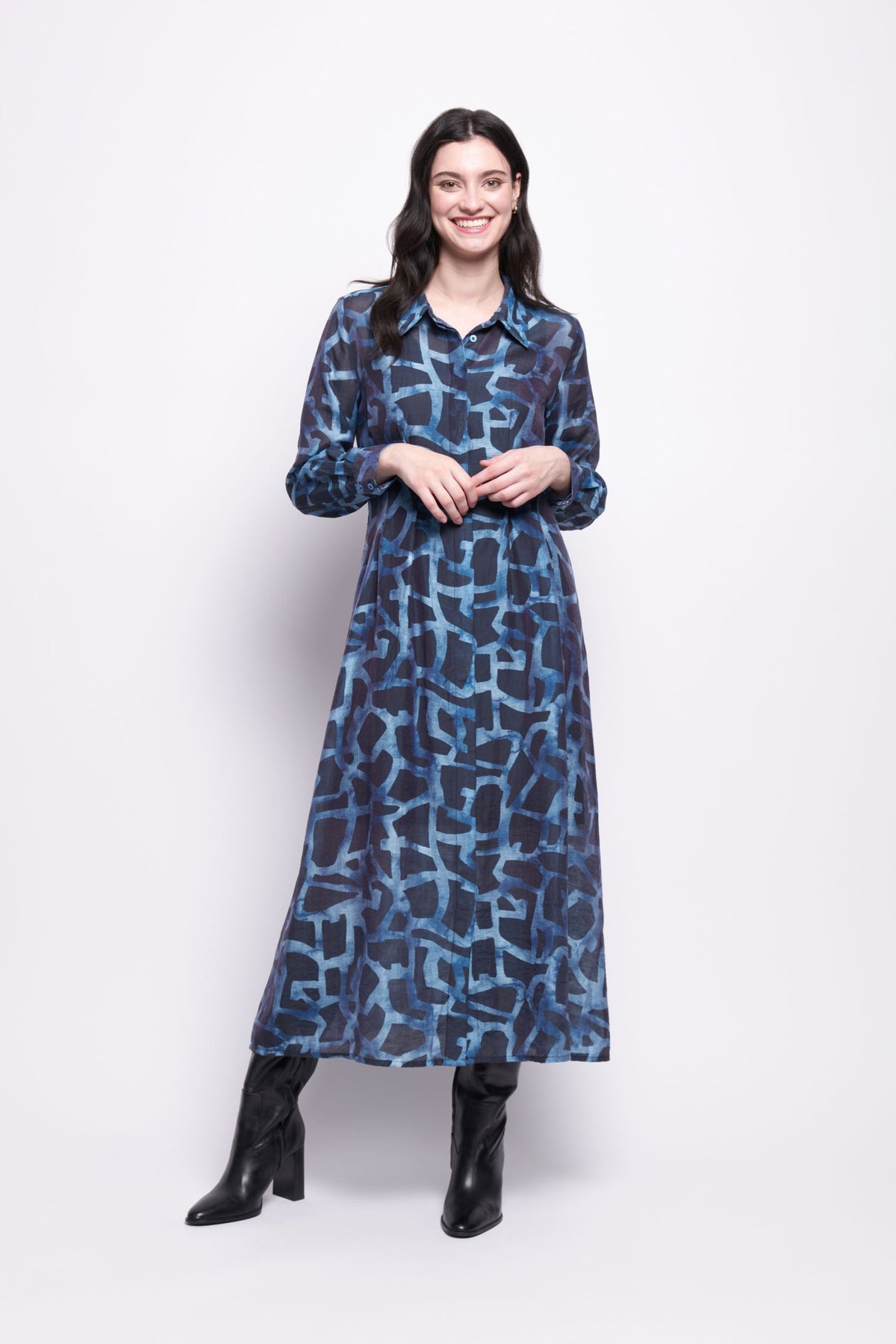 Foil Master Plan Dress