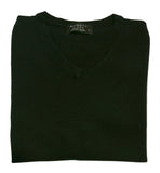 Ansett Merino Wool Vee Black