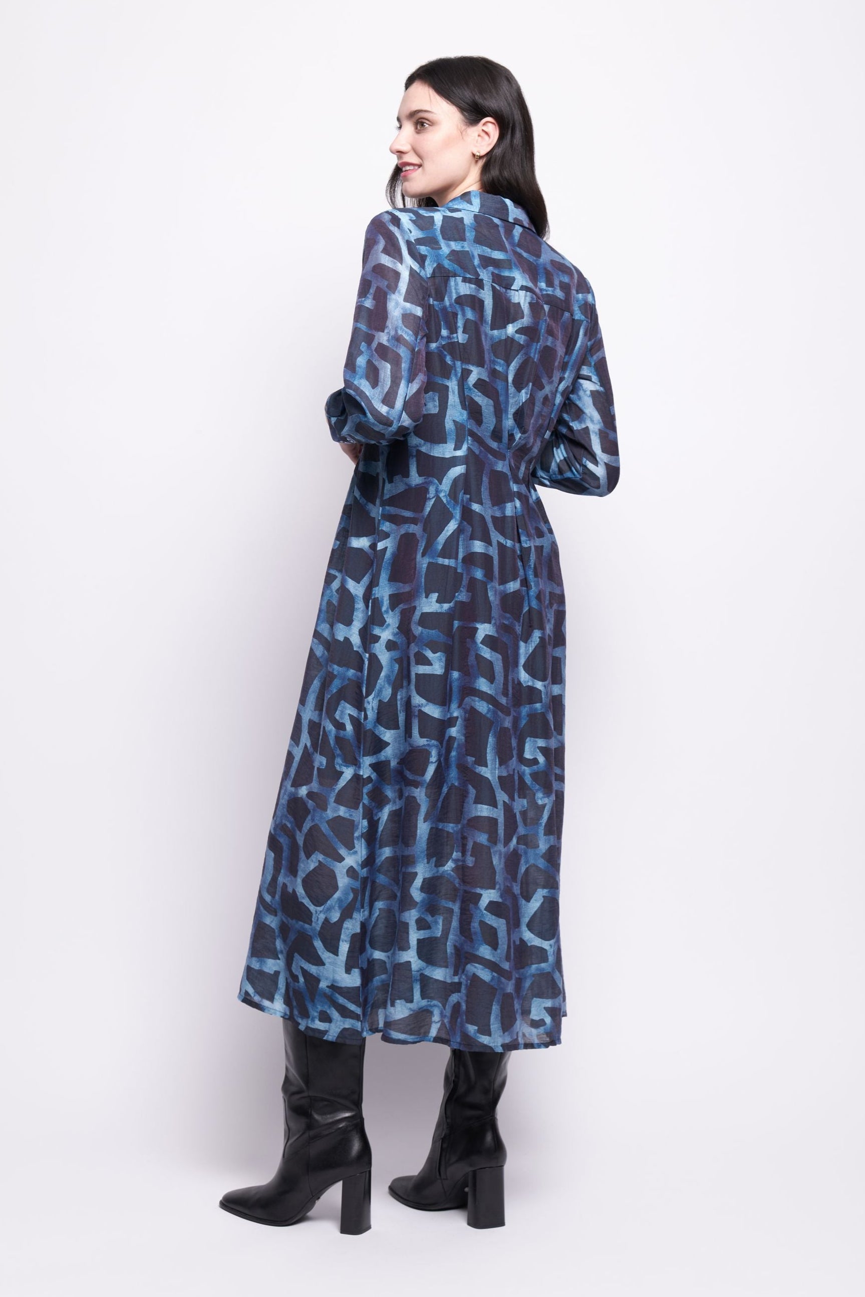 Foil Master Plan Dress