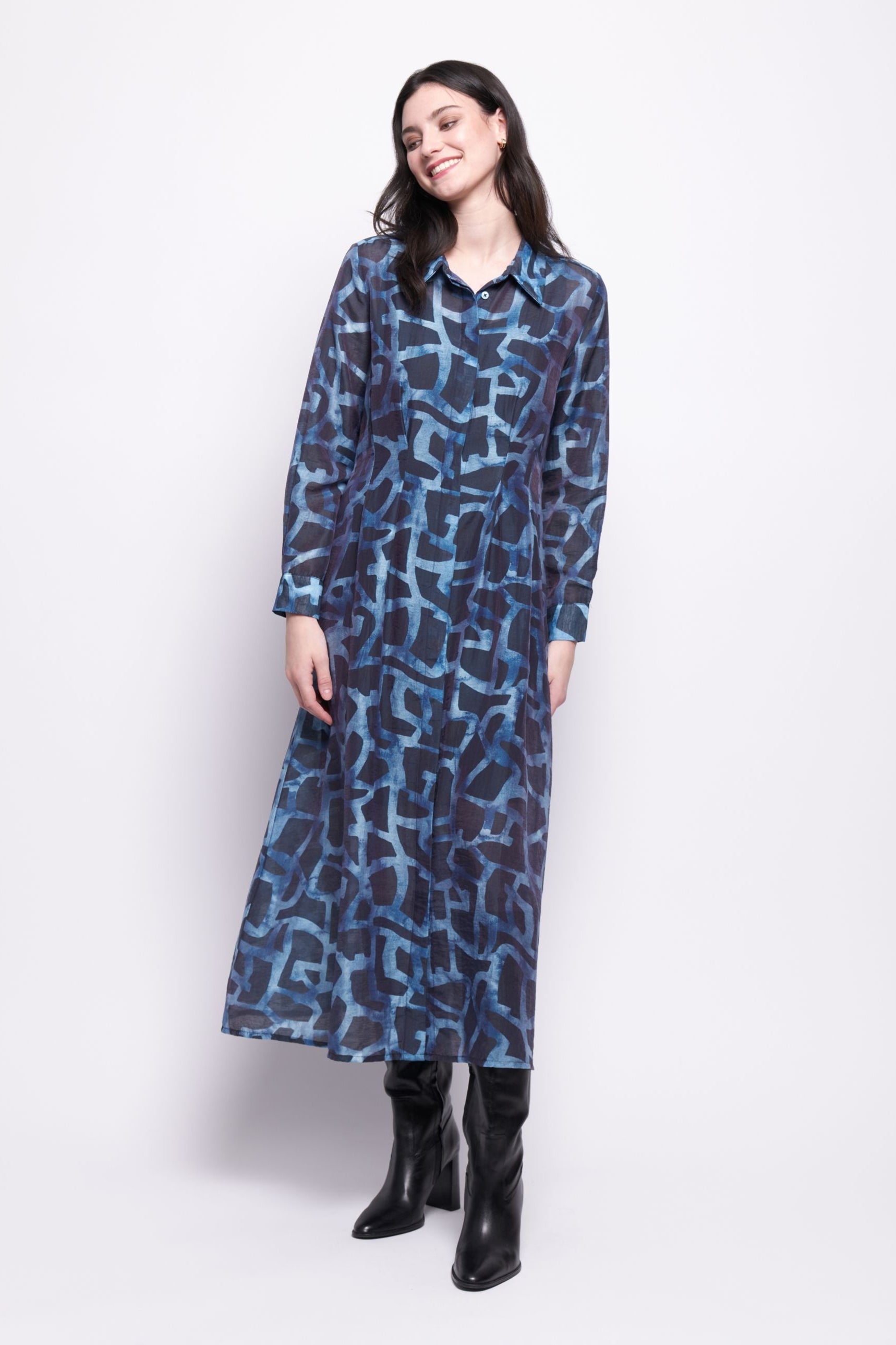 Foil Master Plan Dress