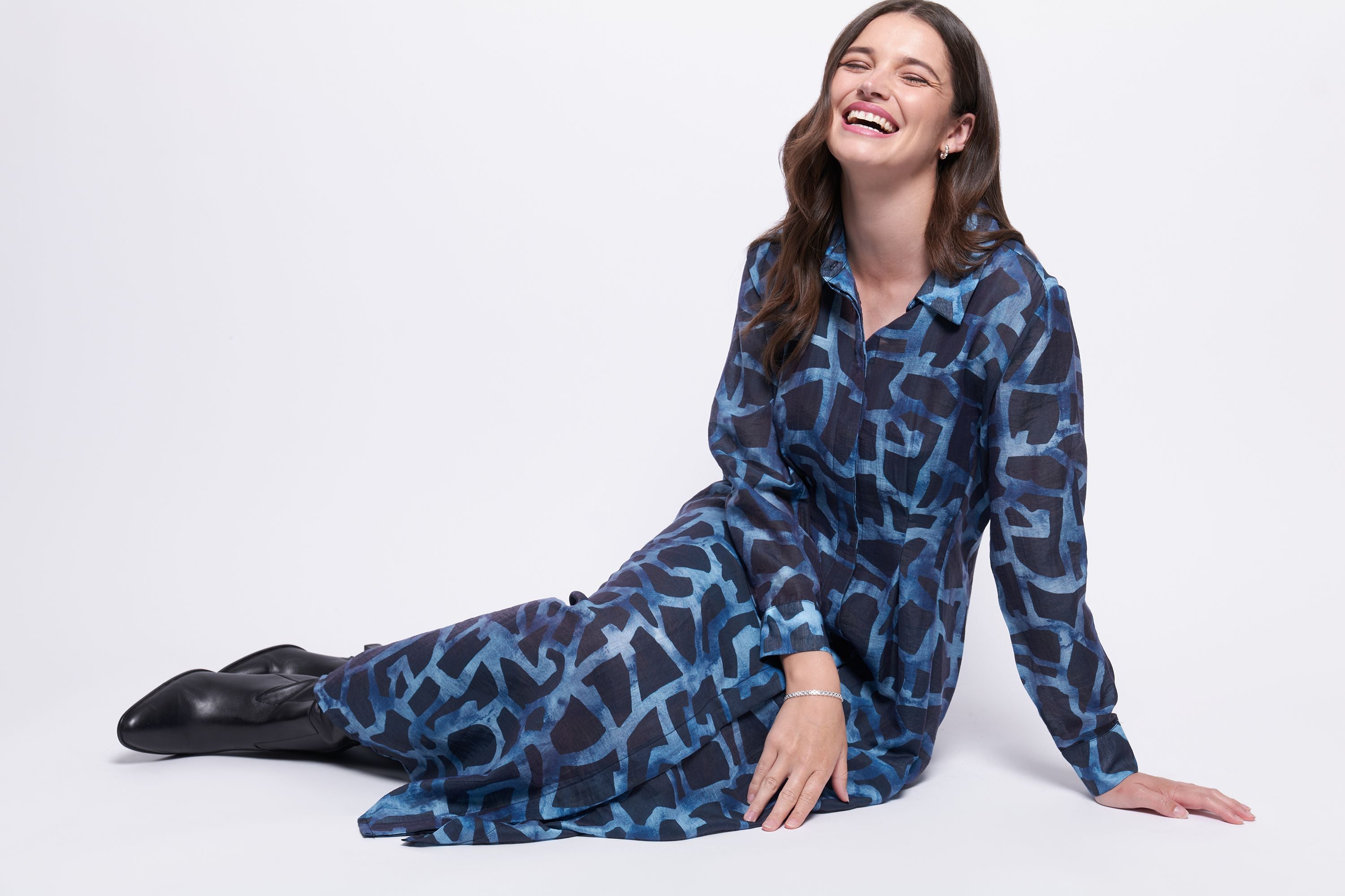 Foil Master Plan Dress