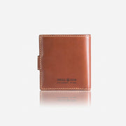 Jekyll & Hide Texas Men's Tri Fold Wallet With Coin And Tab, Clay