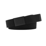 Mens ARLO Navy. Elastic Belt. 38mm width.
