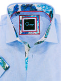 Sugar Artex S/S Fashion Shirt Powder Blue