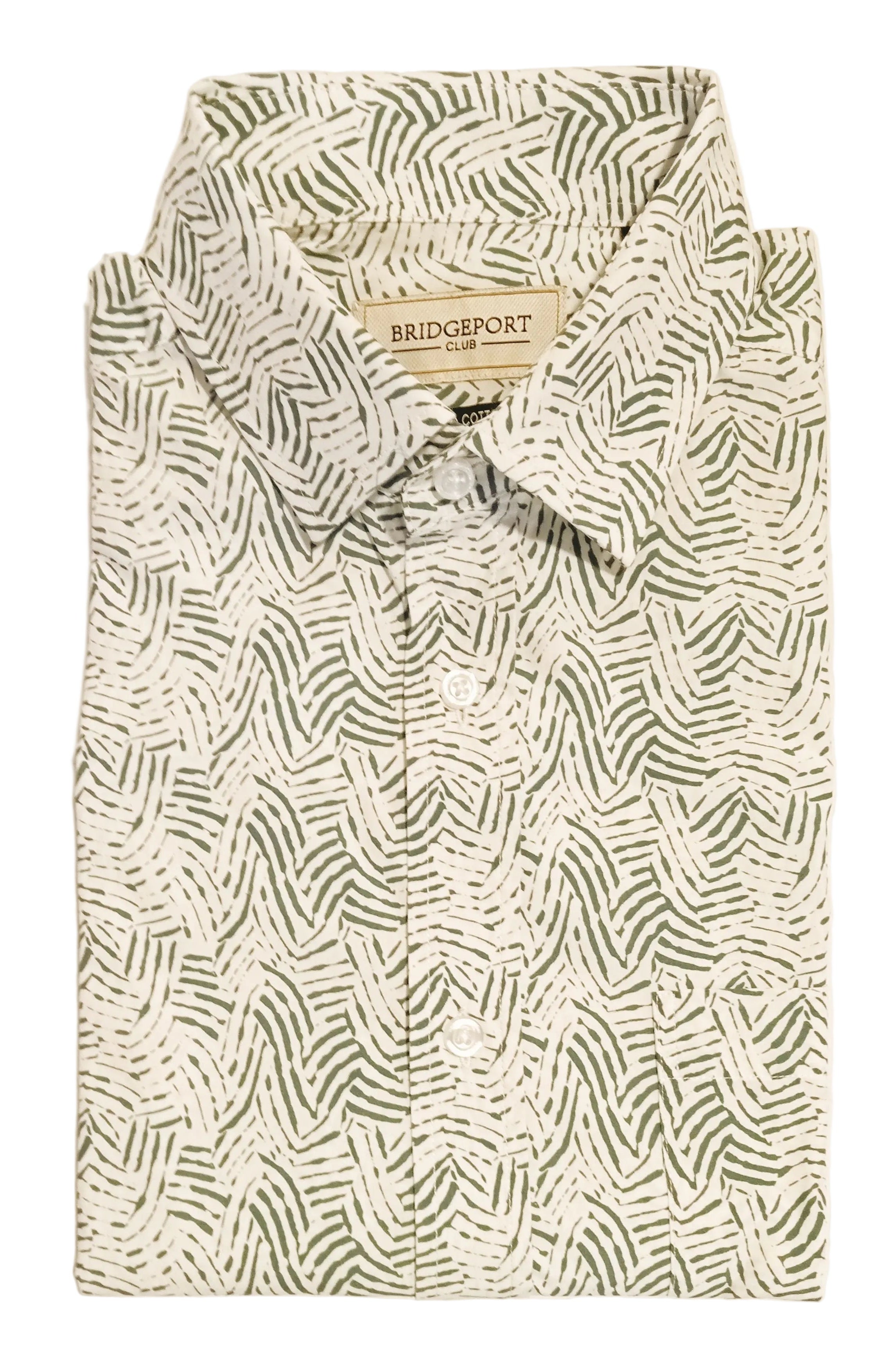 Bridgeport Mens Woven Bamboo S/S Shirt
