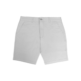 Ledger Cotton Chino Shorts Silver