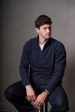 Bridge & Lord Quater Zip Wool Rib Sides