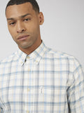 Ben Sherman Crepe Gingham Check Shirt