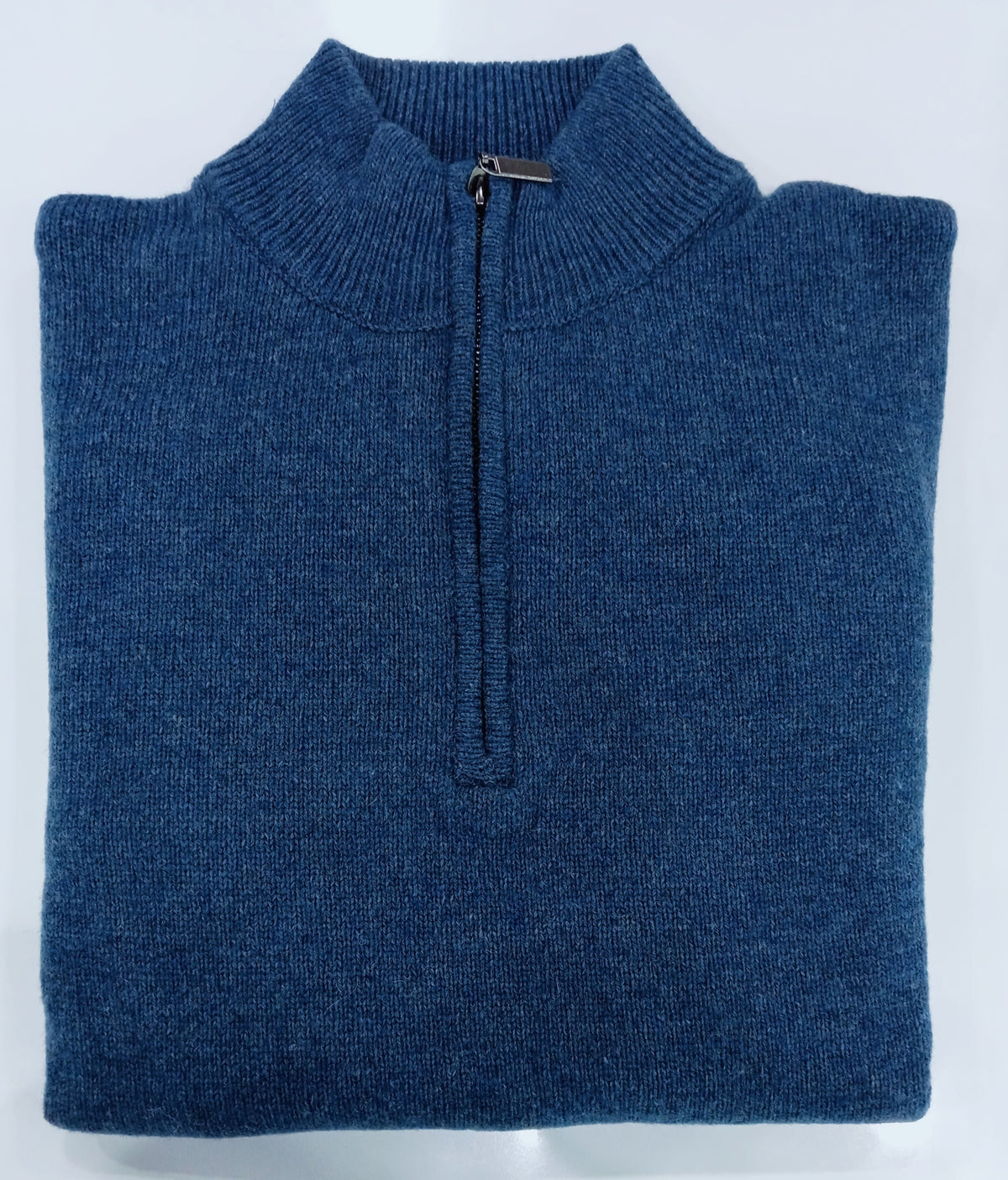 Bridge & Lord 1/4 Zip Pullover Denim