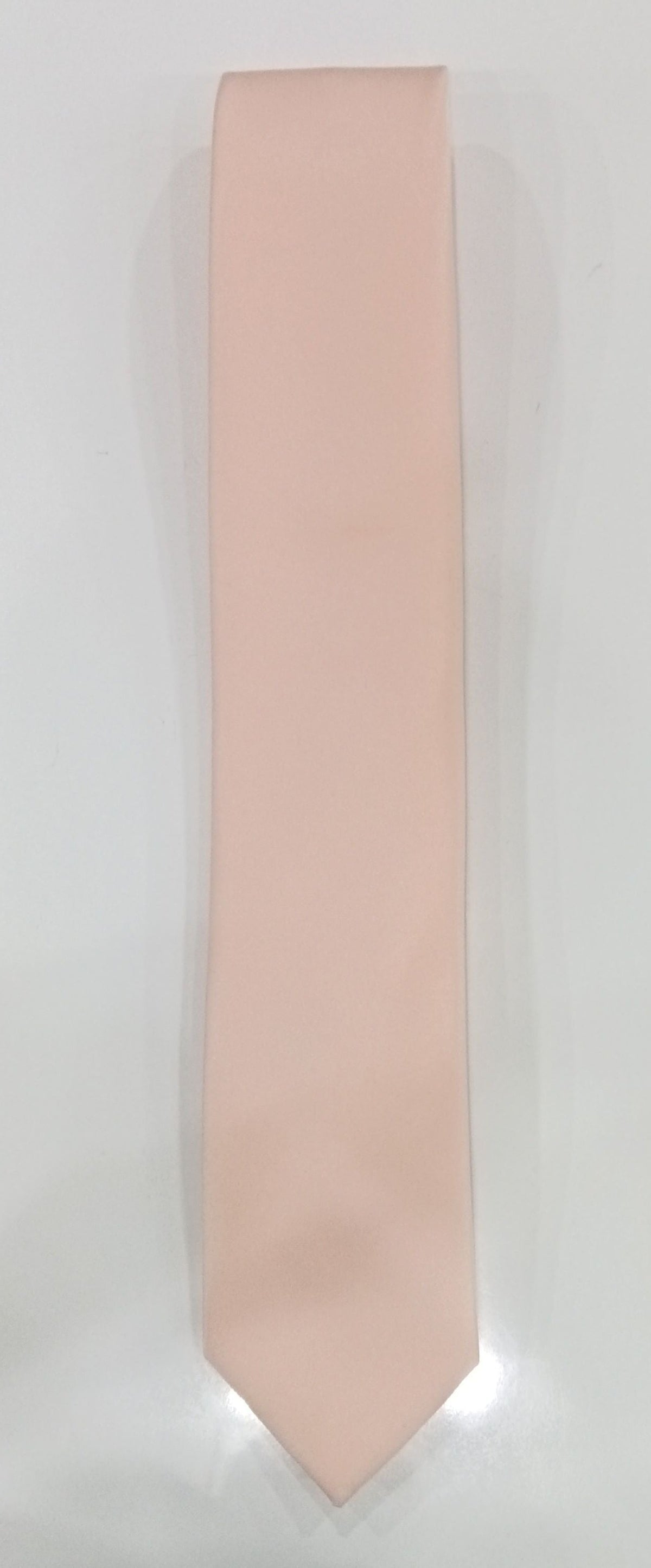 Formal Satin Tie Blush