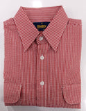 Bisley Seersucker S/S Shirt Red