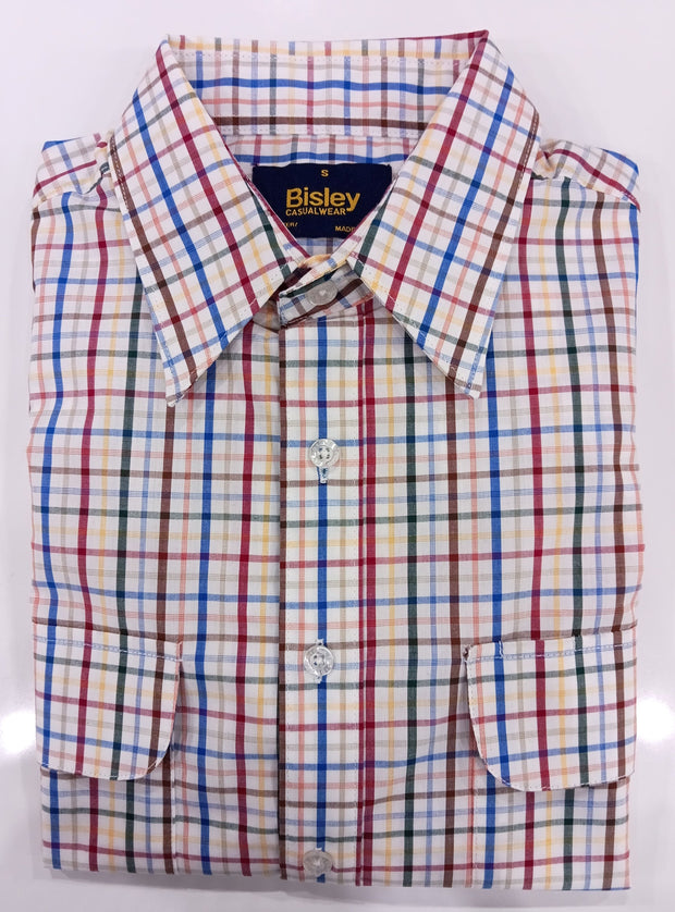 Bisley Casual Shirt S/S Orange