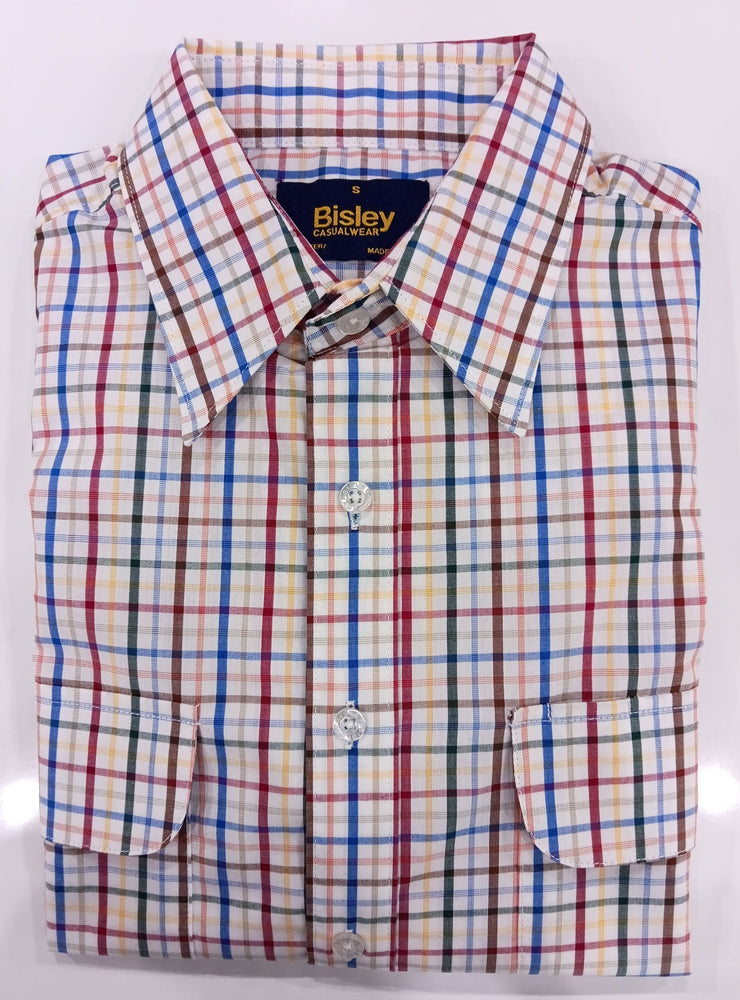 Bisley Casual Shirt S/S Orange