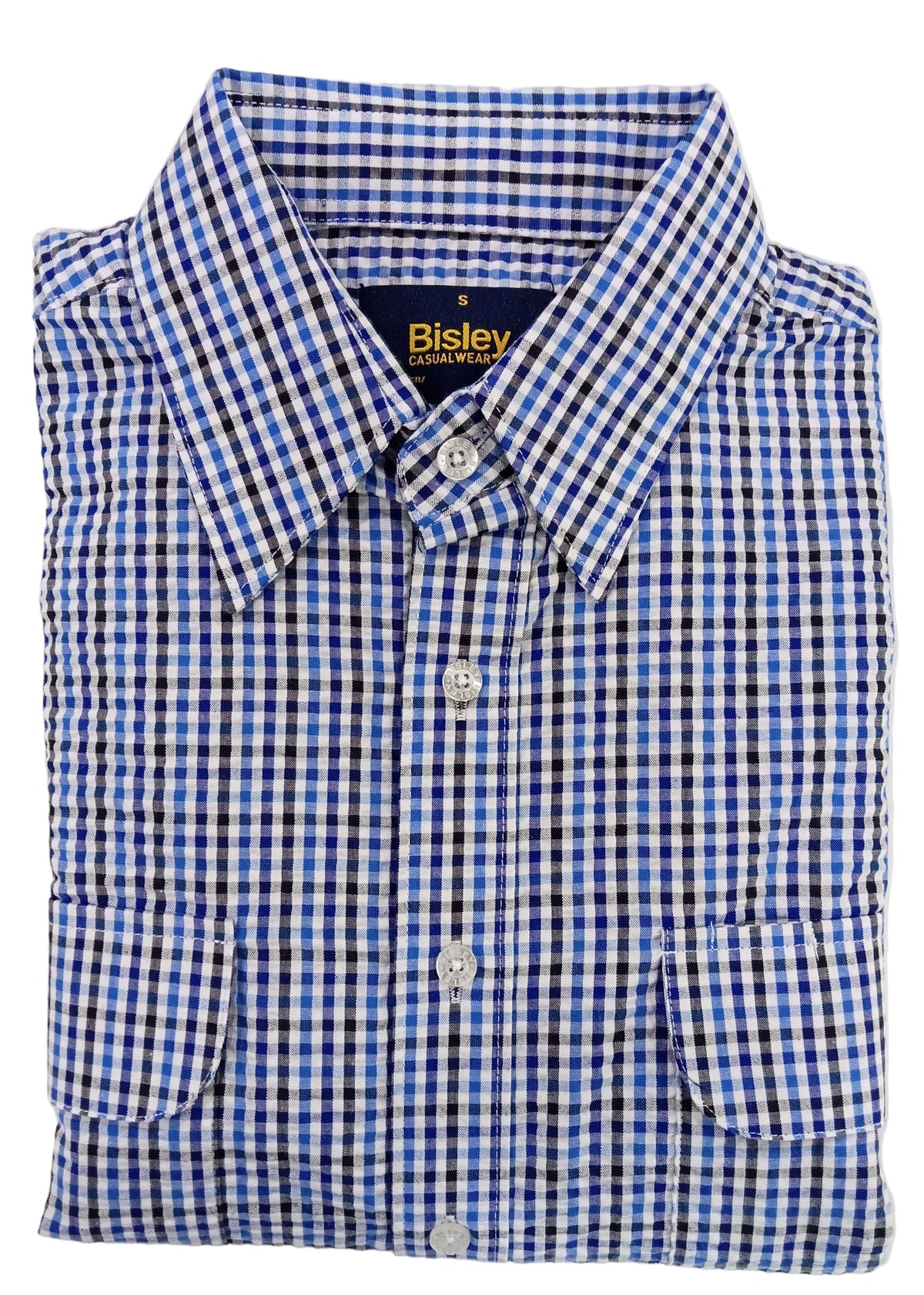 Bisley Short Sleeve Shirt Royal