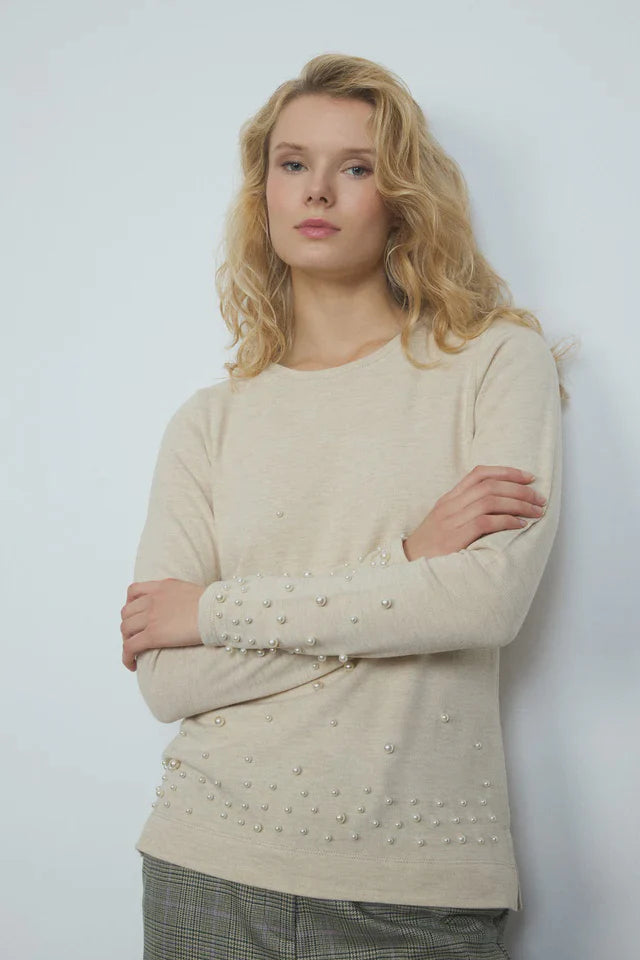 Tinta & Bariloche Pearl Detail Knit
