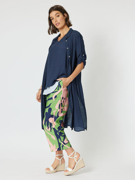 Clarity Long Duster Shirt