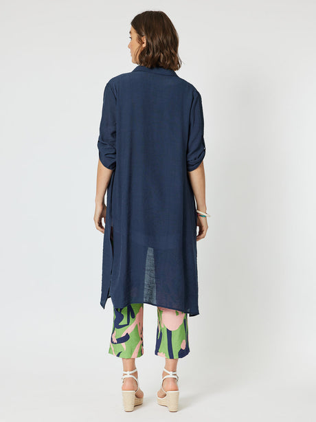 Clarity Long Duster Shirt