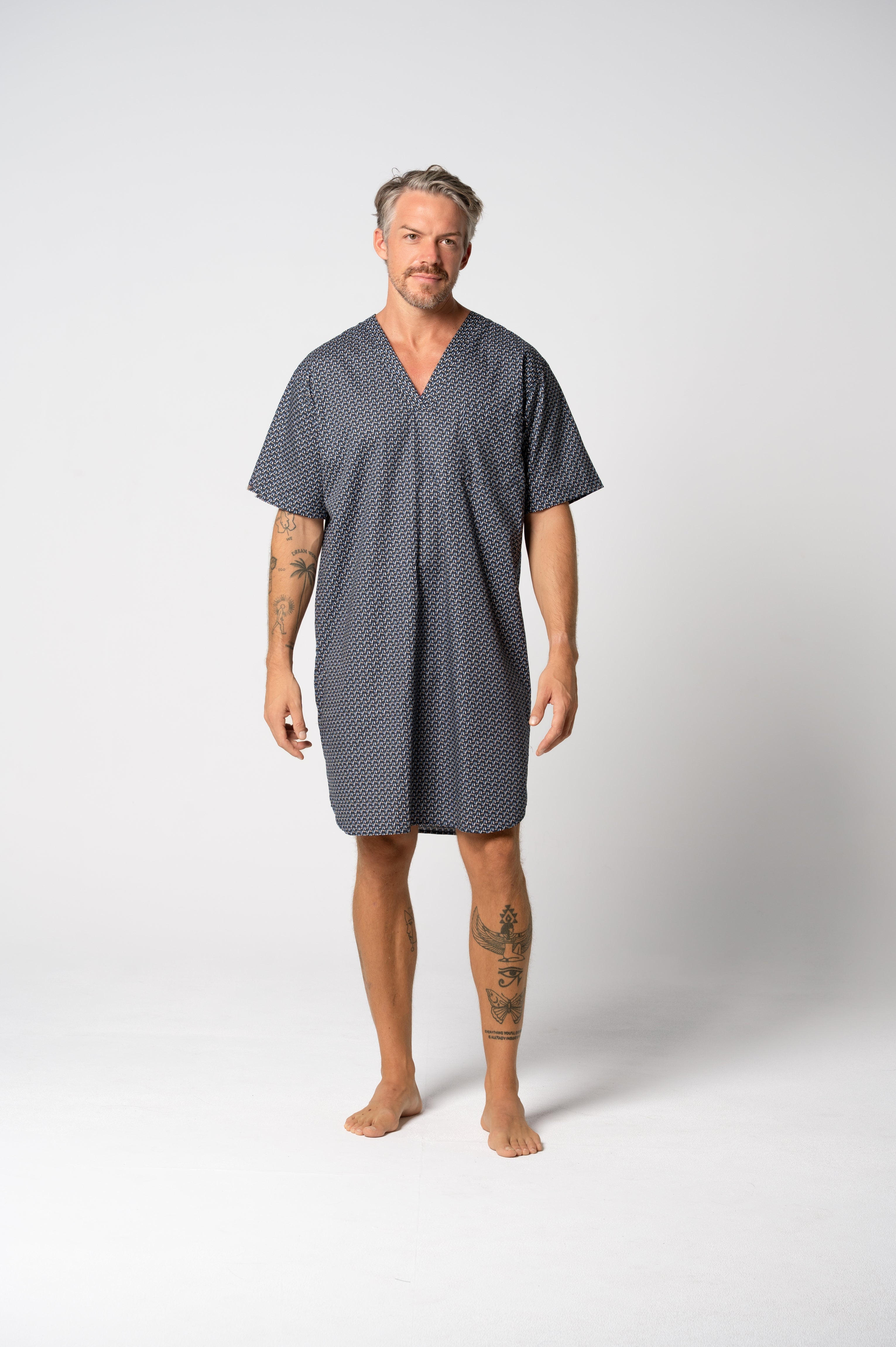 Contare Cotton Short Sleeve Nightshirt