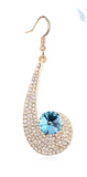 18K Plated Swarovski Crystal Earrings