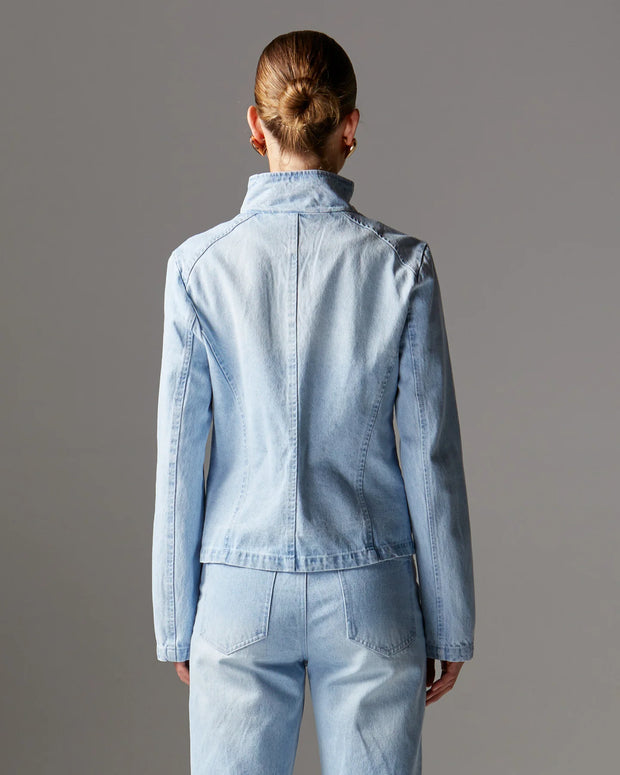 Fate + Becker Flight Denim Jacket