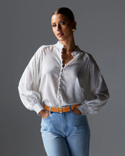 Fate + Becker Berry Kiss Blouse