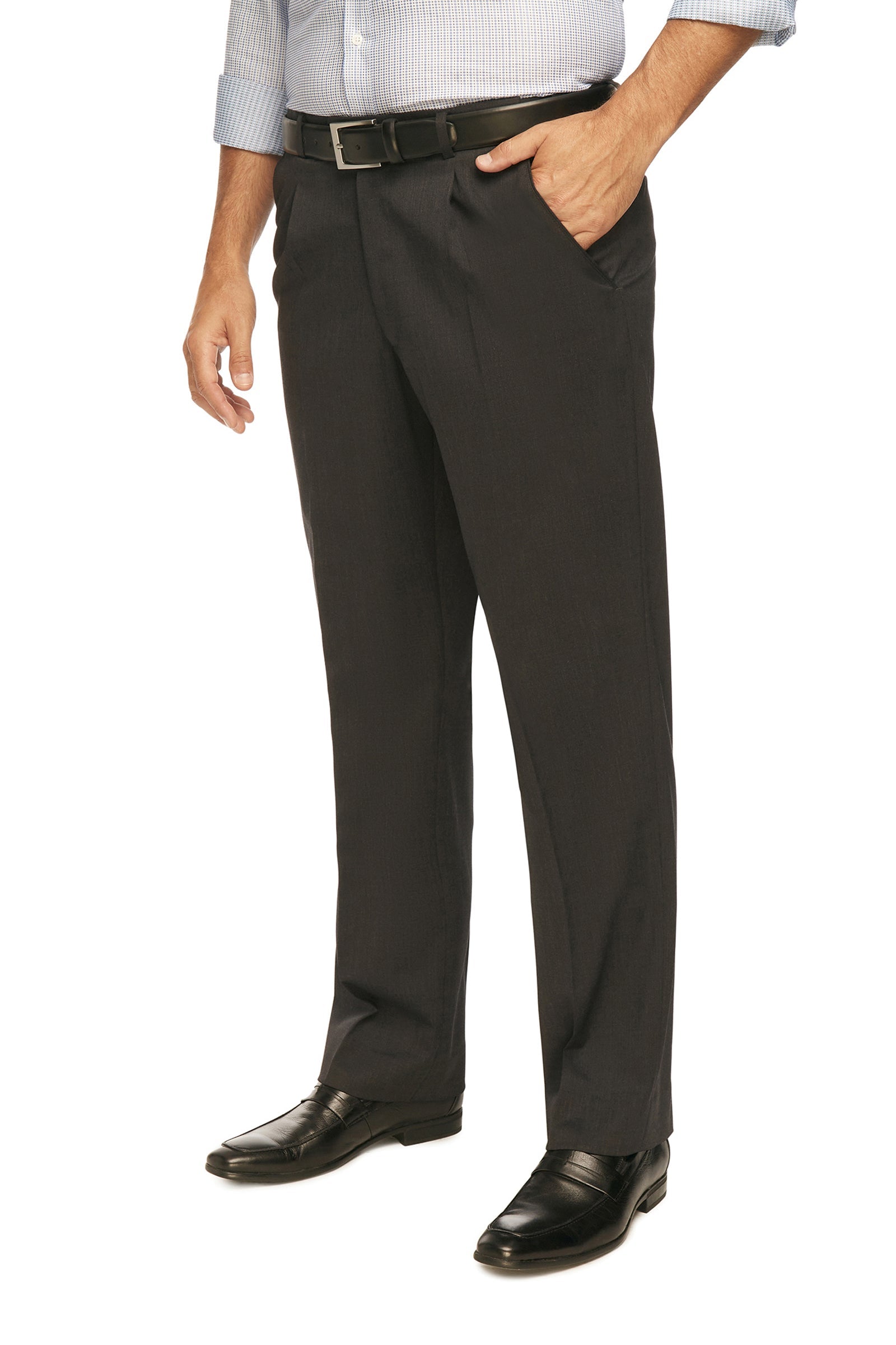 City Club Diplomat PWLG Trouser Charcoal