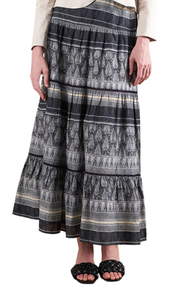 Foil Panoroma Skirt