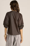 Fate + Becker Freya Lace Trim Blouse