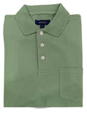 Back Bay Micro Pique Plain Polo Cactus