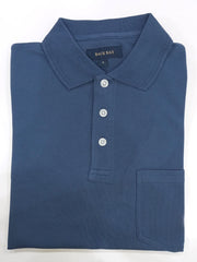 Back Bay Micro Pique Plain Polo Steel