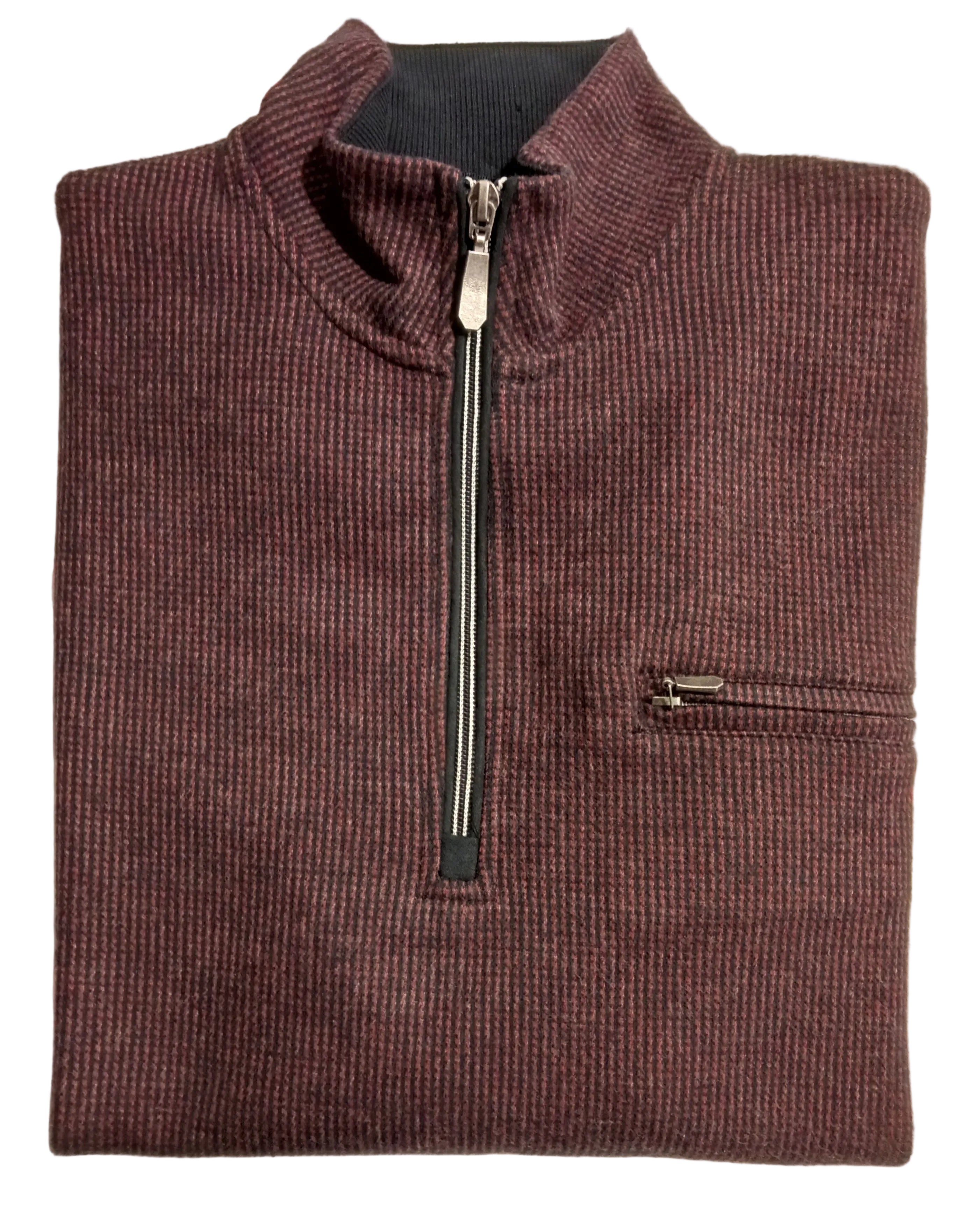 BACK BAY TWO TONE ZIP JACKET 