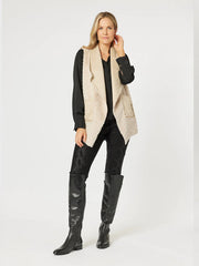 Hammock & Vine Faux Fur Reversible Vest