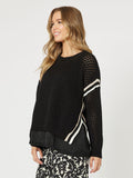 Ally Stripe Trim Jumper