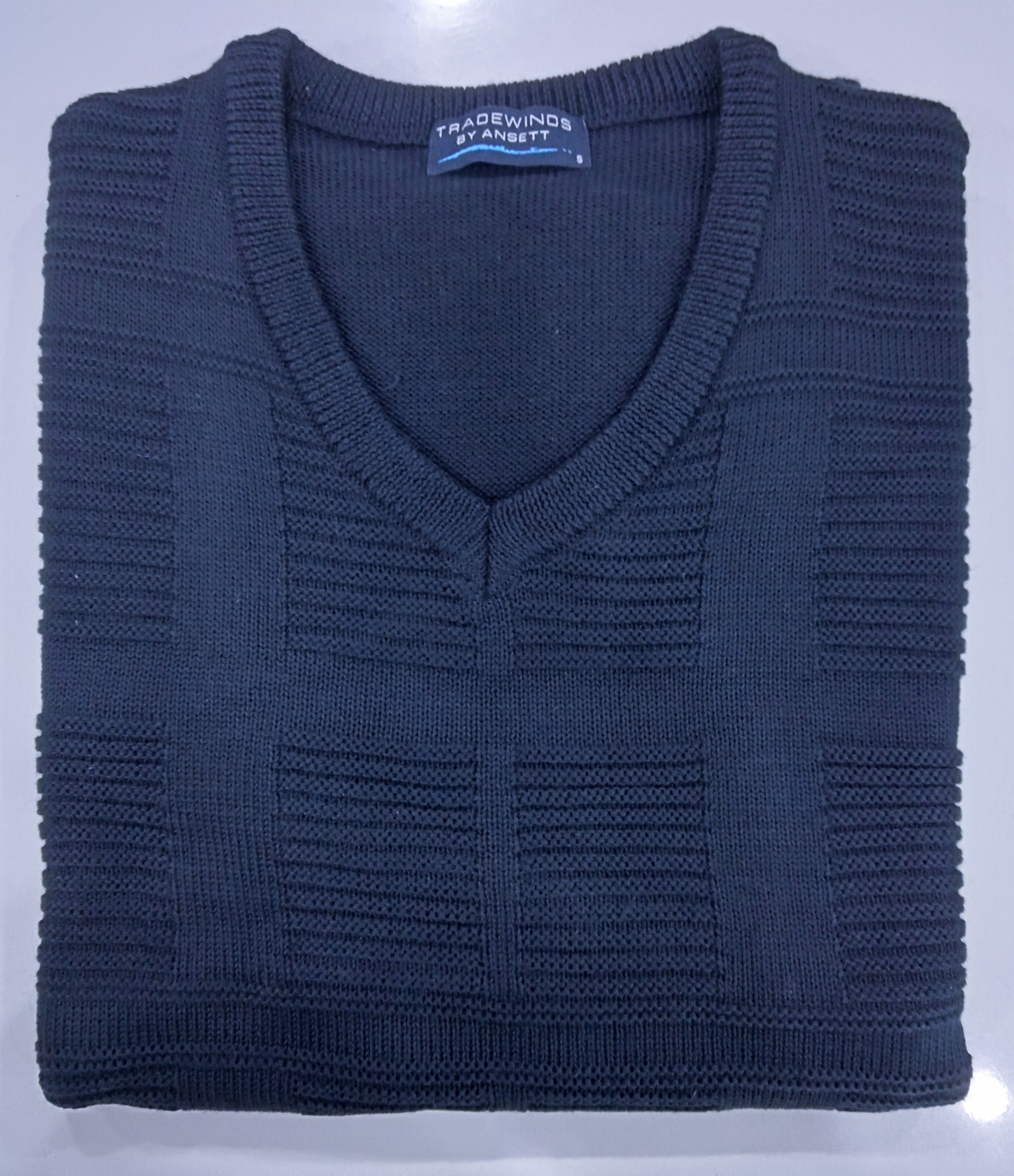 Tradewinds Acrylic Wool Vee Jumper
