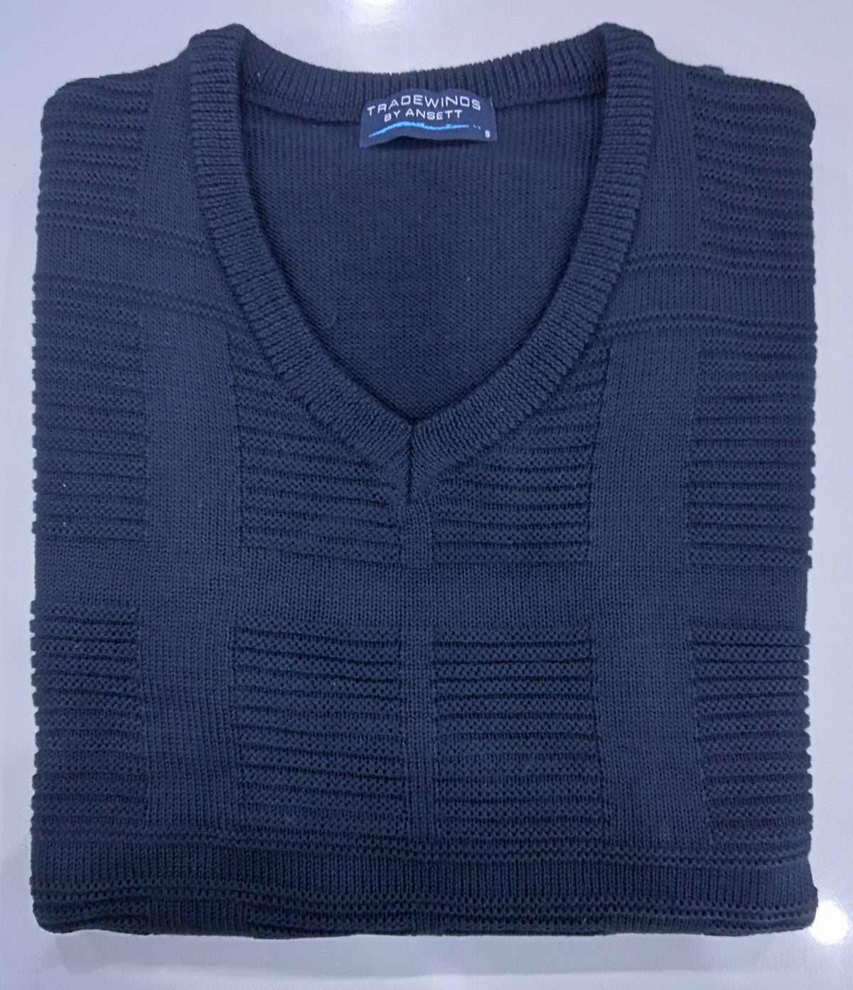 Tradewinds Acrylic Wool Vee Jumper