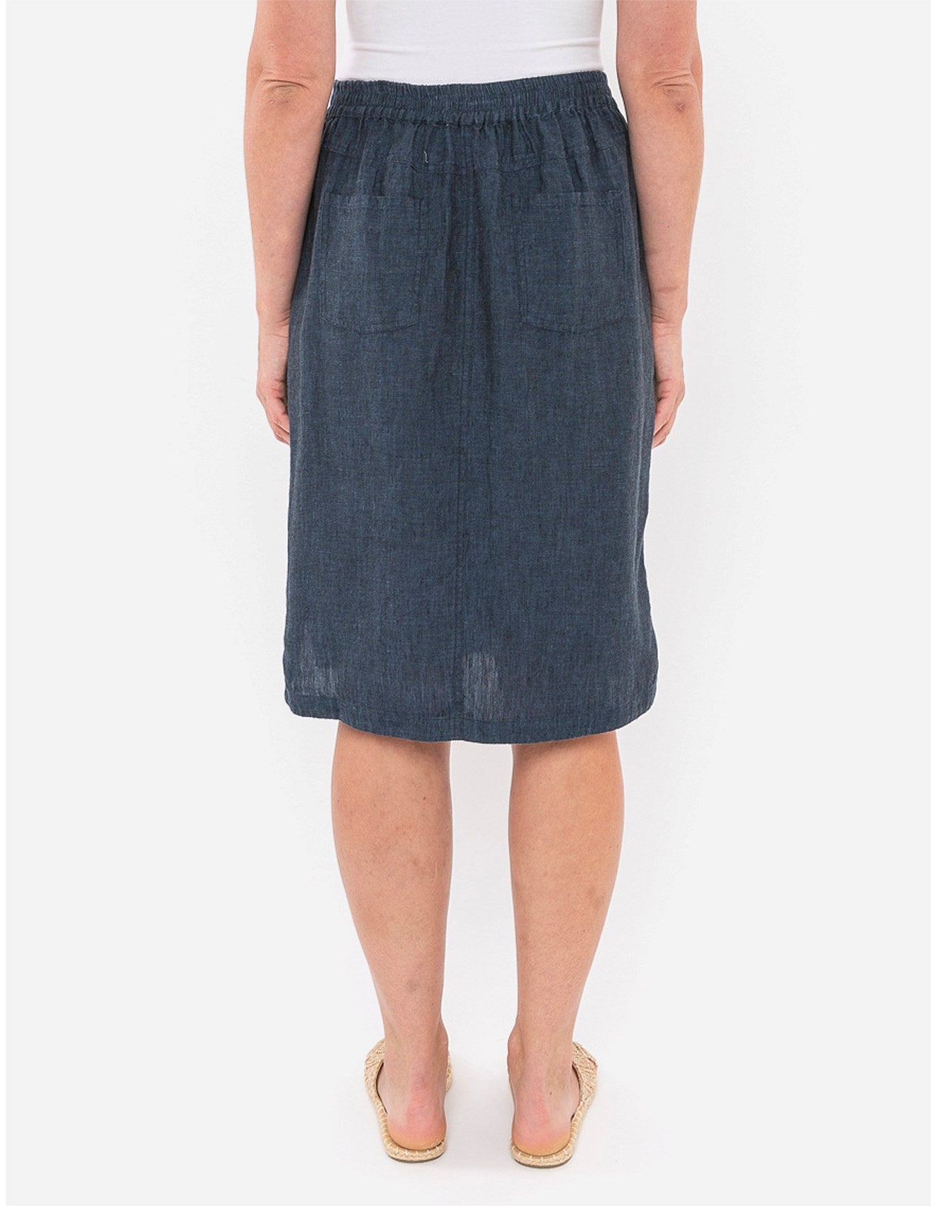 Jump Pull On Linen Skirt