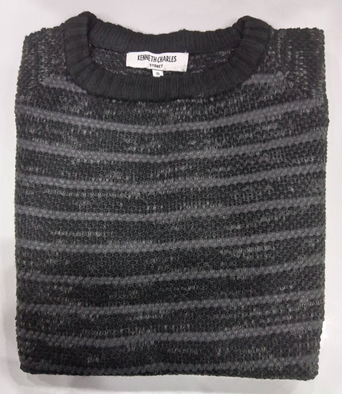 Kennith Charles Wool Crew Jumper