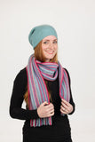 Possum Merino Multi Stripe Scarf