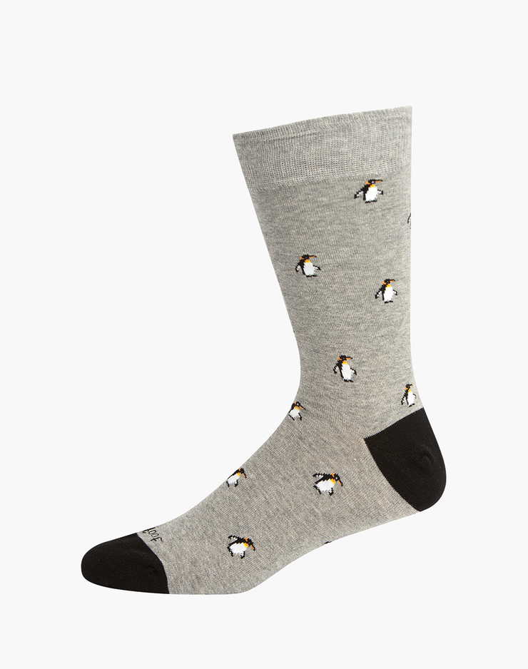 Mens Cotton Penguin Socks