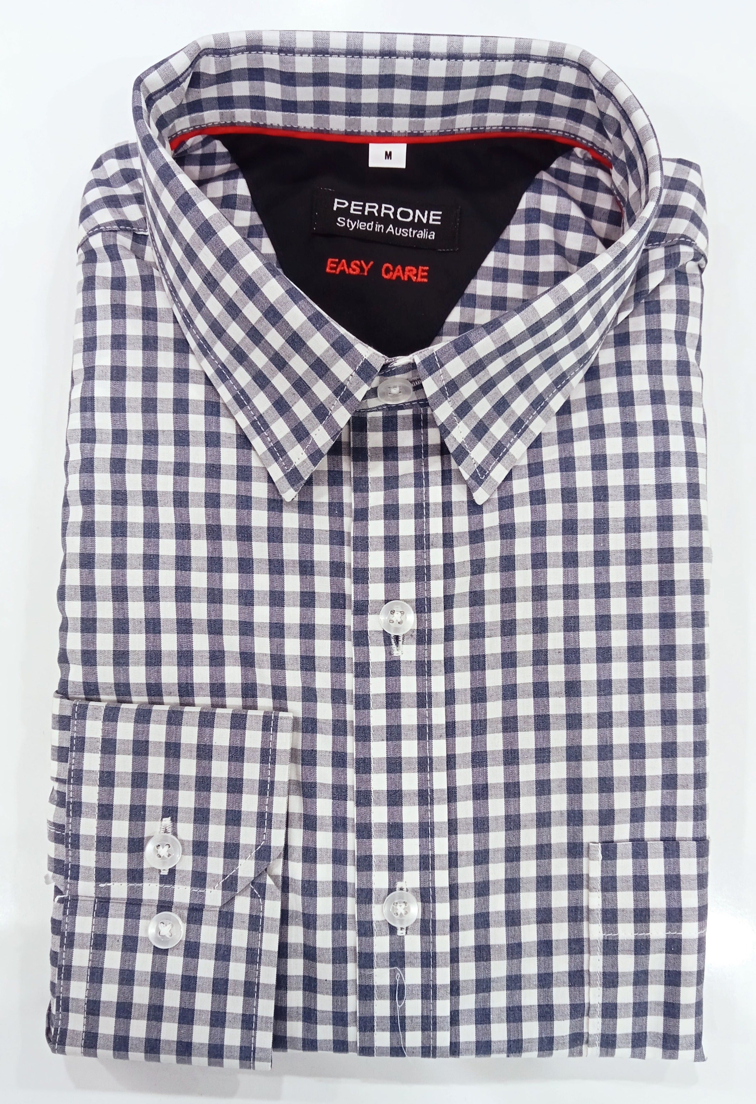 Perrone Easy Care Cotton Heather L/S Shirt