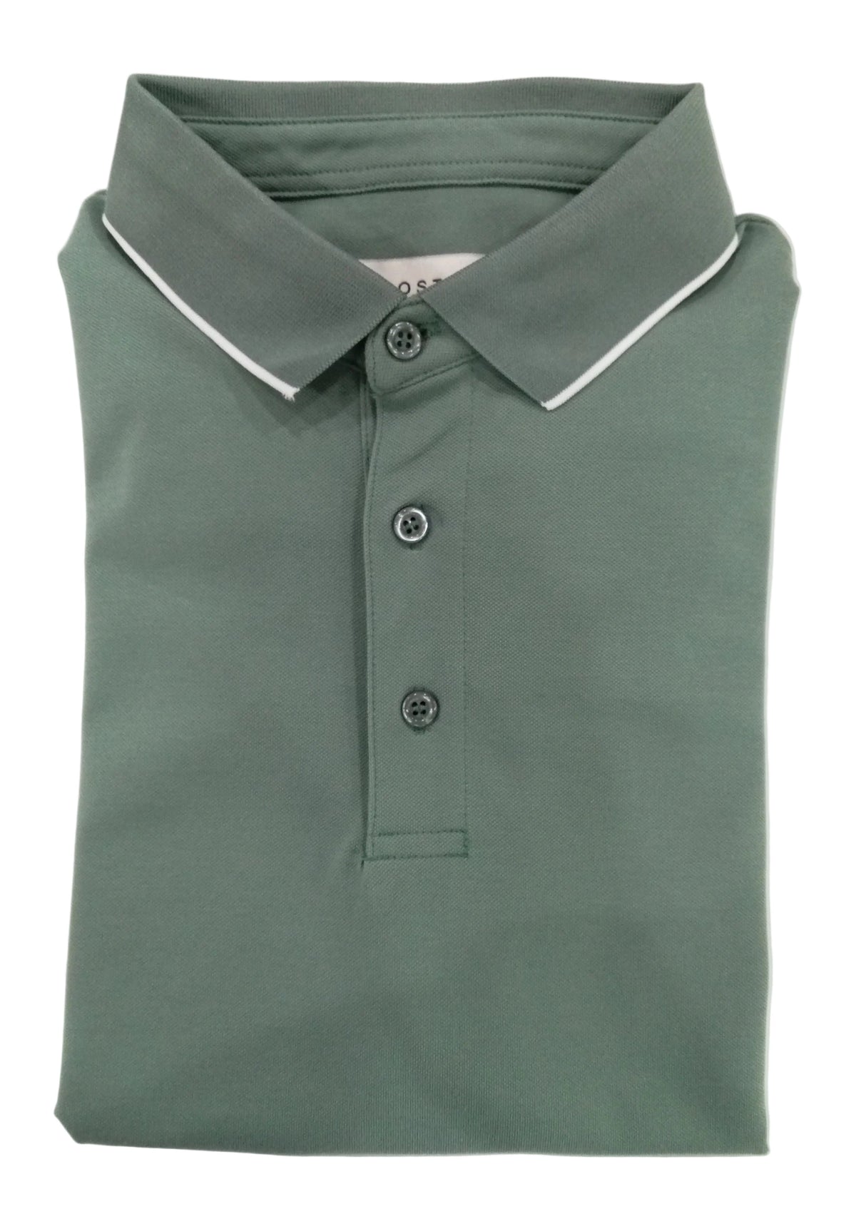Boston Plain Pique Polo Green