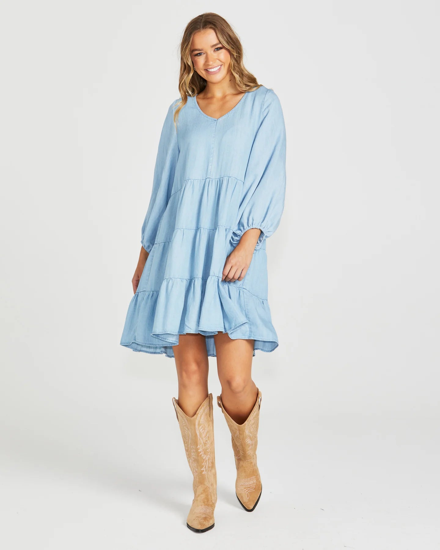 SASS Davie Tiered Dress