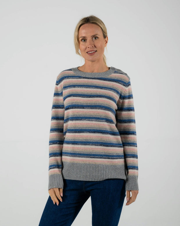 See Saw Multi Stripe Sweater