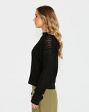 SASS Talullah Knit Black