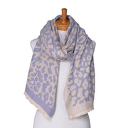 Taylor Hill Reversible Animal Print Scarf