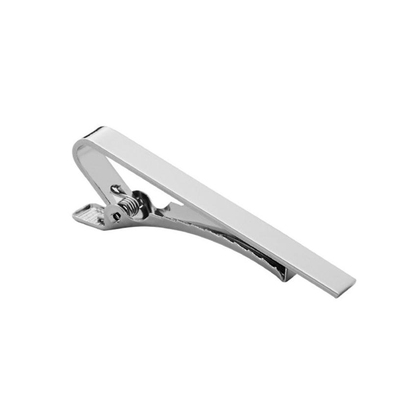 Tie Clip Nickel Polished