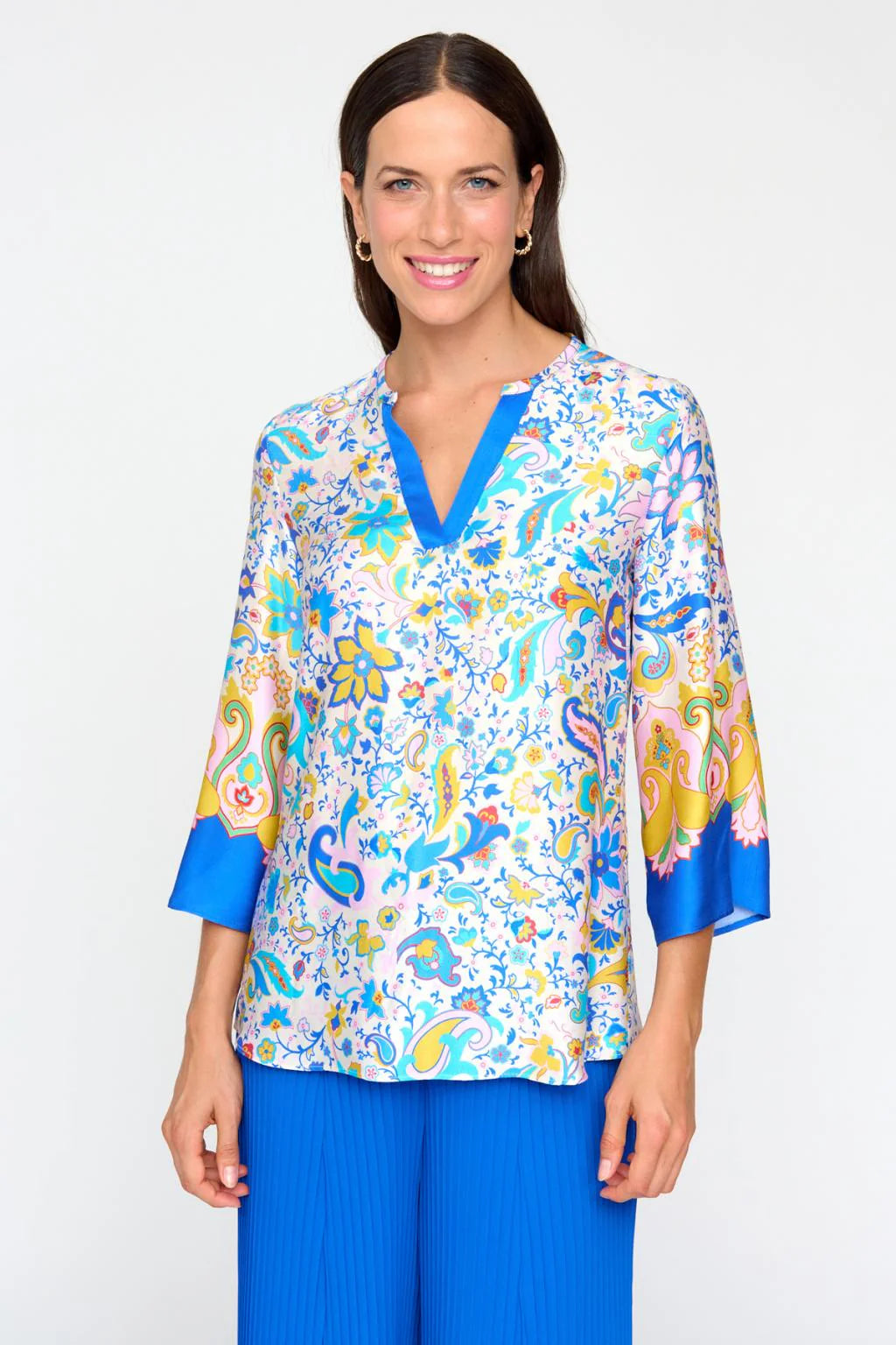 Bariloche Tovar Blue Blouse