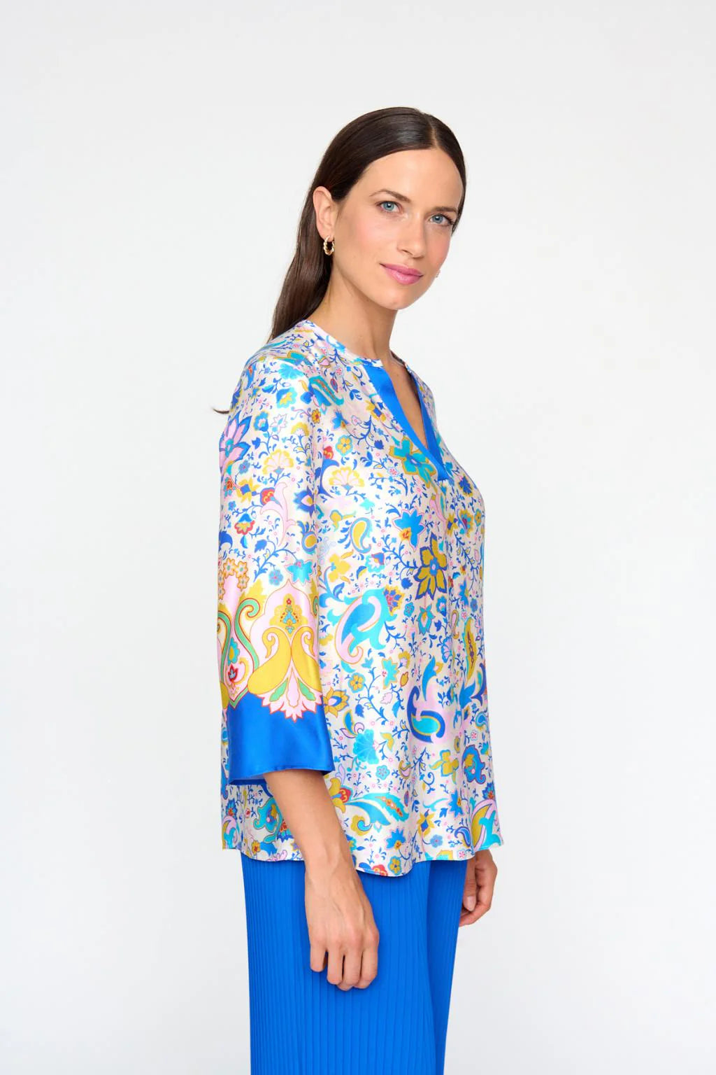 Bariloche Tovar Blue Blouse