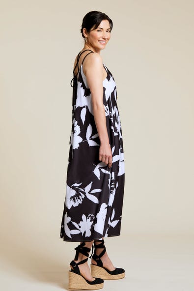 Lined Maxi Dress