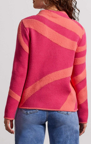 Tribal Mock Neck Sweater